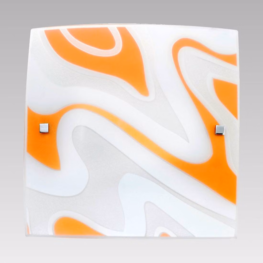 Plafoniera ORIX 2xE27/40W, 380x380, arancione/bianco L: 380, H: 380, dimmerabile