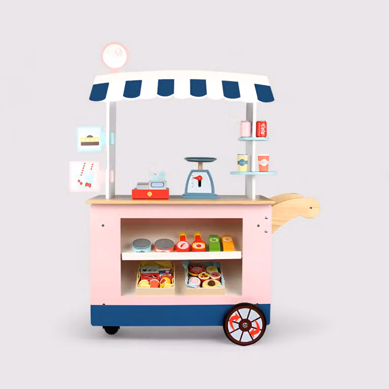 Goiaba - Bancarella supermercato giocattolo per bambini