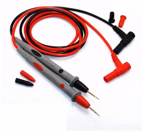 Cavo di prova da 1000 V e 20 A con sonde a pinza per misurazioni elettriche