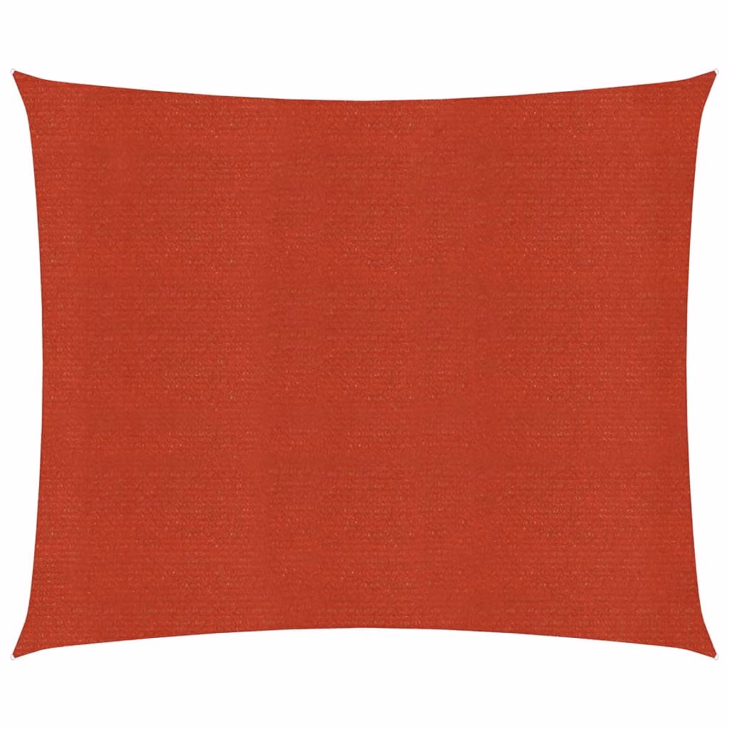 Tenda da sole "Living Store", 160 g/m², colore rosso, dimensioni 2x2 metri, realizzata in HDPE