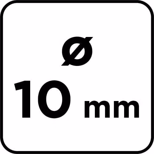 Trapano per calcestruzzo SDS Plus a doppia spirale, 10 x 1000 mm