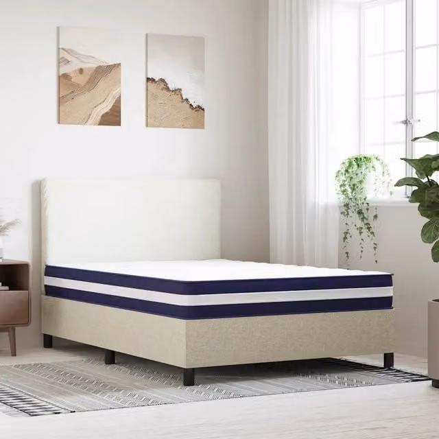 Materasso a Molle Insacchettate-Materasso per letto Medio Rigido 140x190 cm 746165