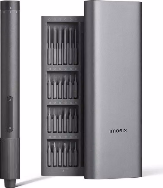 Kit di Chiavi a Lame 24-in-1 Elettrico Grigio Scuro BHR5474GL