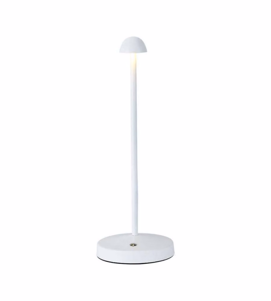 V-TAC Lampada LED da Tavolo 1.6W 25*295*105mm Colore Bianco ricaricabile con USB C Touch Dimmerabile 3in1