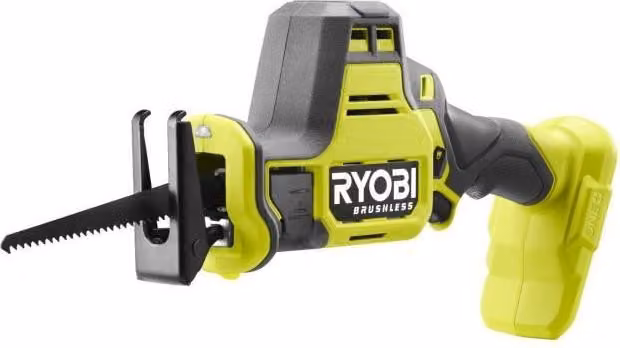 Seghetto alternativo RYOBI Brushless 18 V, compatto, 0-3000 colpi/min, corsa 16 mm, capacità su legno 90 mm