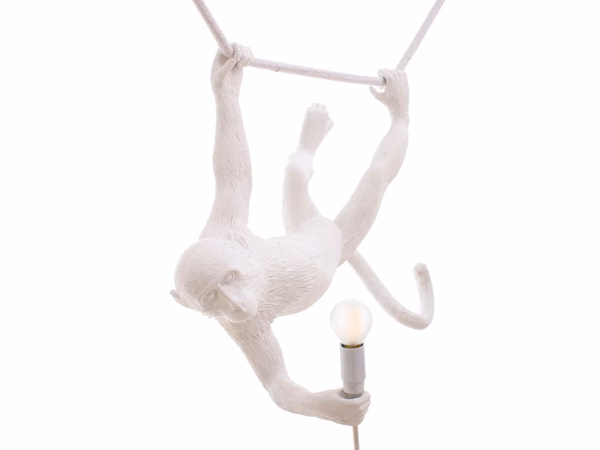 Monkey Hanging Swing lampada a Sospensione