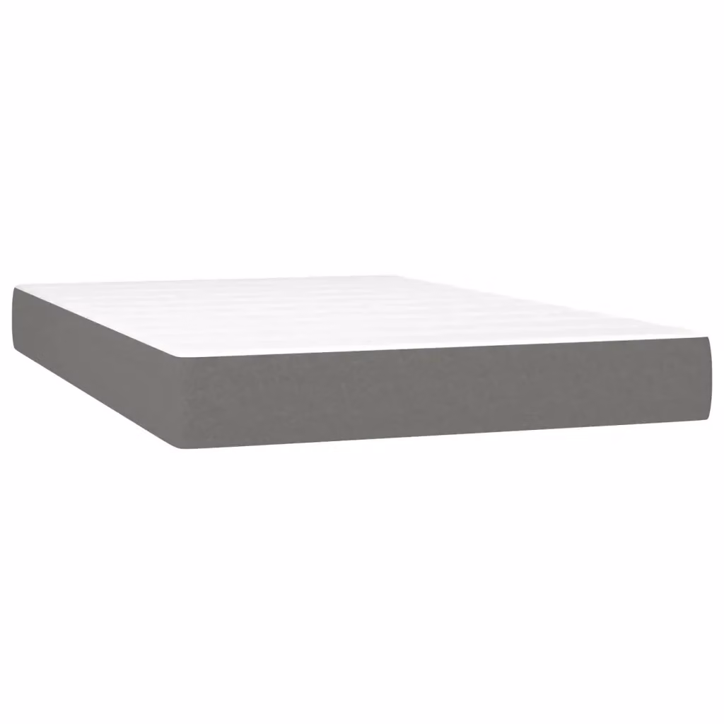 Materasso Ibrido vidaXL Grigio e Bianco L/P/H: 120 x 200 x 20 cm