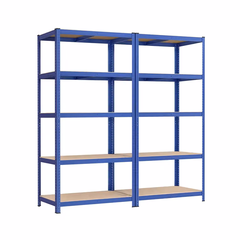 Scaffalatura in Acciaio per Utensili Strumenti in Garage Magazzino, Blu / 2