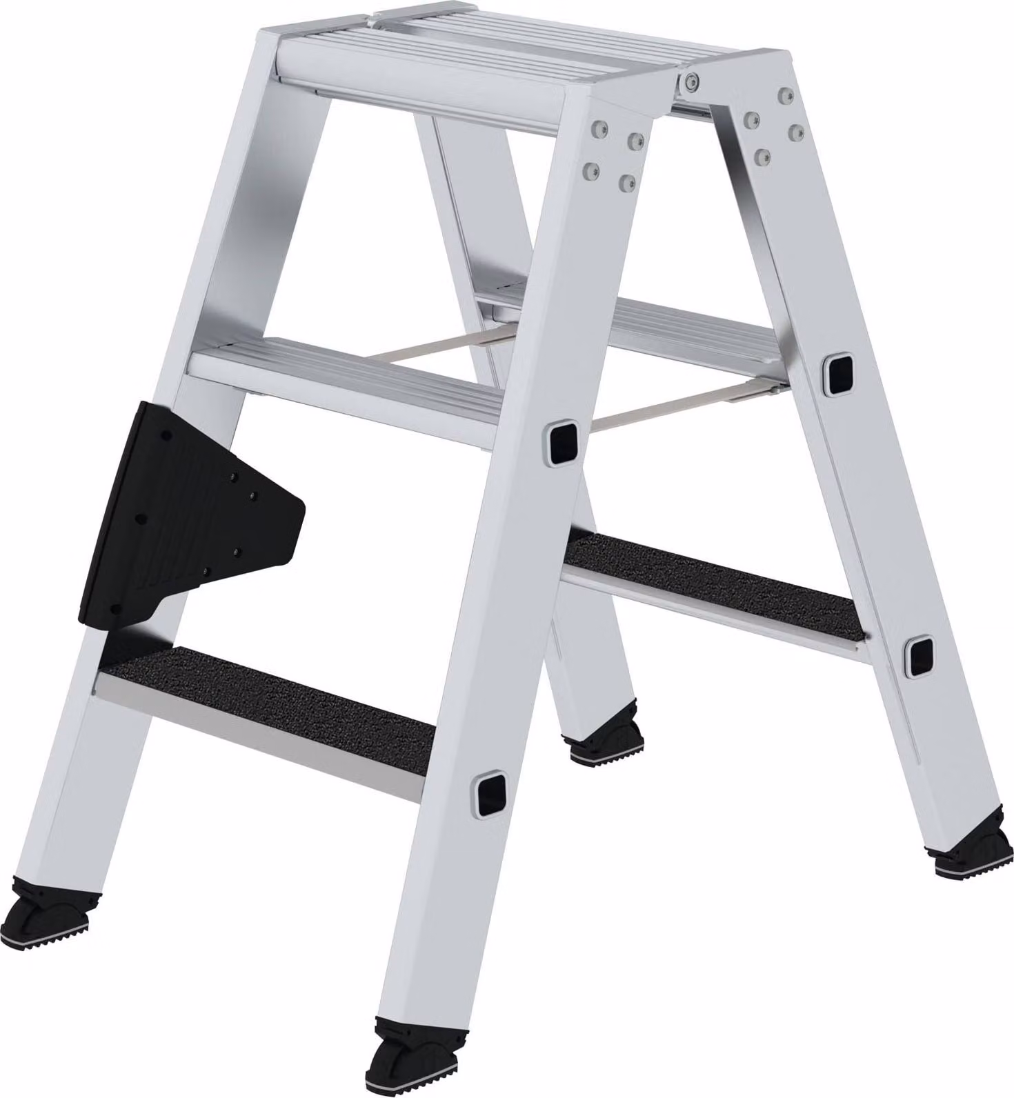 Scaletta accessibile da entrambi i lati con gradini a clip R13 2x3