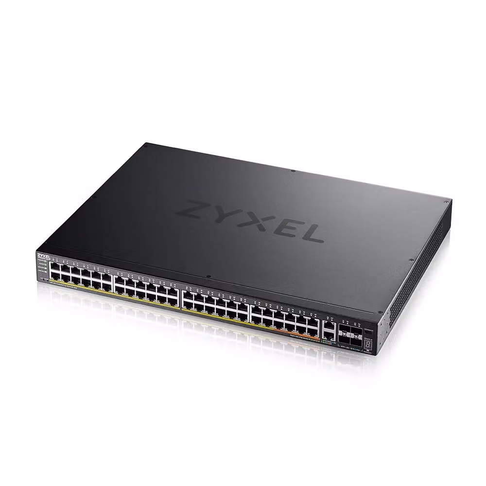 Zyxel XGS2220-54HP Switch Gigabit Ethernet Gestito L3 con Supporto PoE, Nero – 2