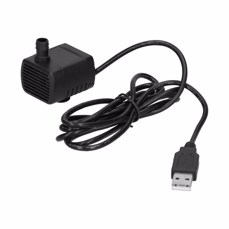 Pompa dell'acqua spina USB Micropompa sommergibile senza spazzole Pompa di circolazione DC5V 170L/H 100cm di corsa