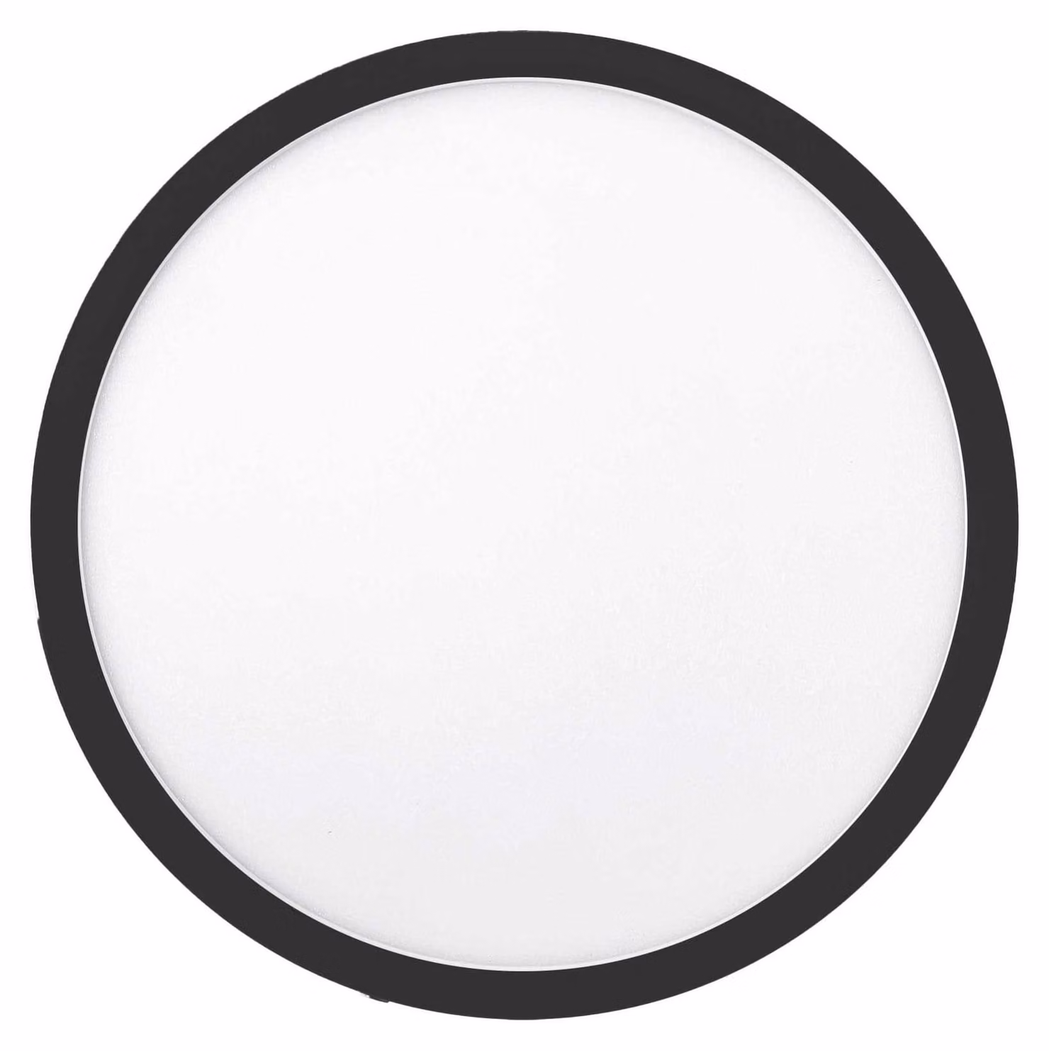 Forlight - Plafona da incasso Easy CCT Round Surface Ø300 Alluminio, polistirene nero, OPAL