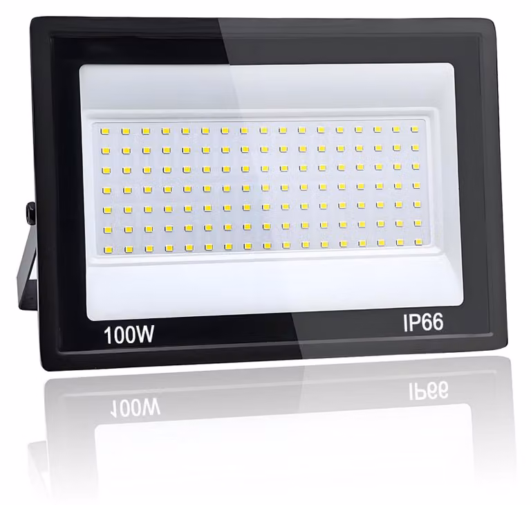 Faretto LED da 100W, grado di protezione IP66, 10000 lumen, temperatura di colore 6500K, per uso esterno
