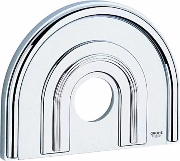 Grohe Chiara rosone 181 x 235 mm per miscelatore termostatico per doccia cromo/cromo opaco - 47459IP0