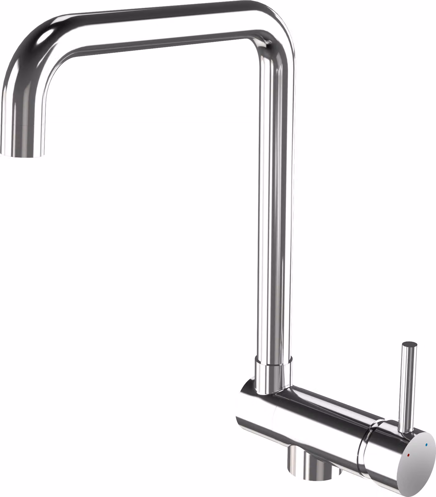 Granitan - Miscelatore cucina - Rubinetto cucina altezza 34 cm - Cromato - girevole 360° - UNIVERSAL