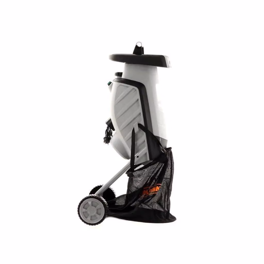 Biotrituratore elettrico Alpina con potenza 2,2 kW in acciaio e plastica – 2