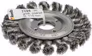 kwb Spazzole a disco AGGRESSO-FLEX®, filo d'acciaio HSS annodato per smerigliatrice angolare 719536 1 pz (719536)
