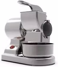 Grattugia elettrica R.G.V. Robusta 450W con rullo in acciaio inox colore silver