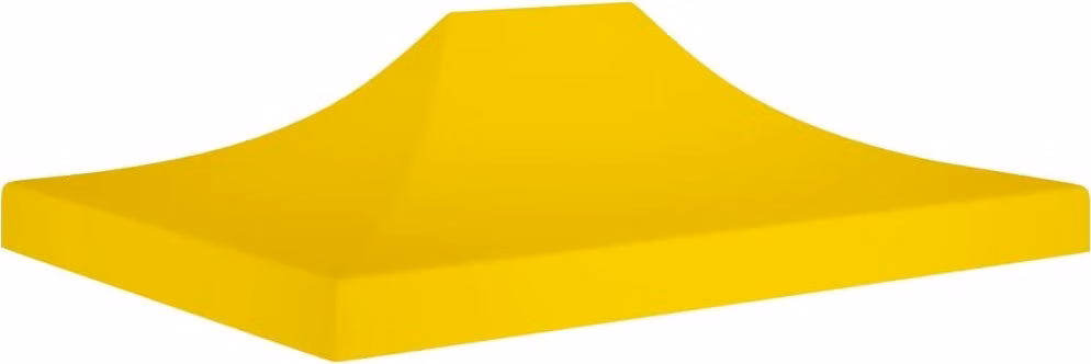 Maison Exclusive - Telo per tendone da festa 4,5x3 m giallo 270 g/m²