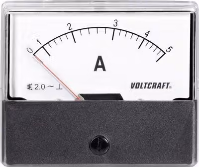 Voltcraft AM-70X60/5A Einbau-Messgerät AM-70X60/5A 5 A Dreheisen (AM-70X60/5A)