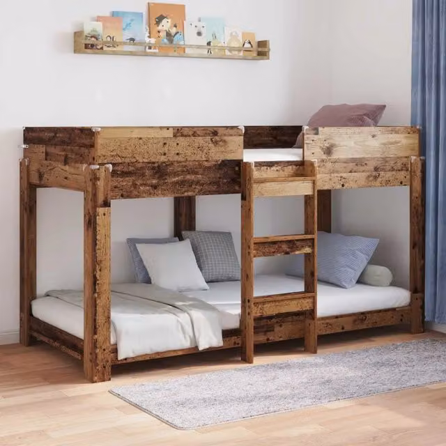 Letto a Castello per Bambini Legno vecchio 100 x 200 cm 3410513
