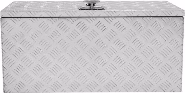 Cassetta degli attrezzi impermeabile in alluminio Monster Shop argento Extra Large 102L L: 81 cm, P: 37 cm, H: 35 cm