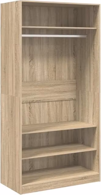 Armadio Rovere Sonoma 100x50x200 cm in Legno Multistrato CFW2402518