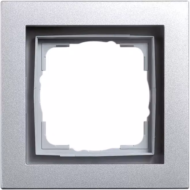 Telaio adattatore GIRA 1-gang alluminio 1253651 (1253651)