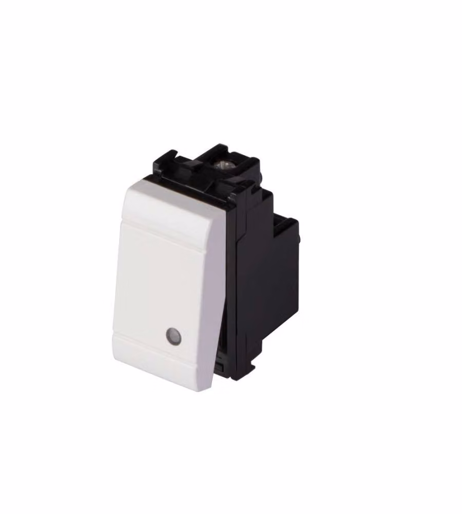 Frutto deviatore unipolare 16A-250V Evolution Bianco