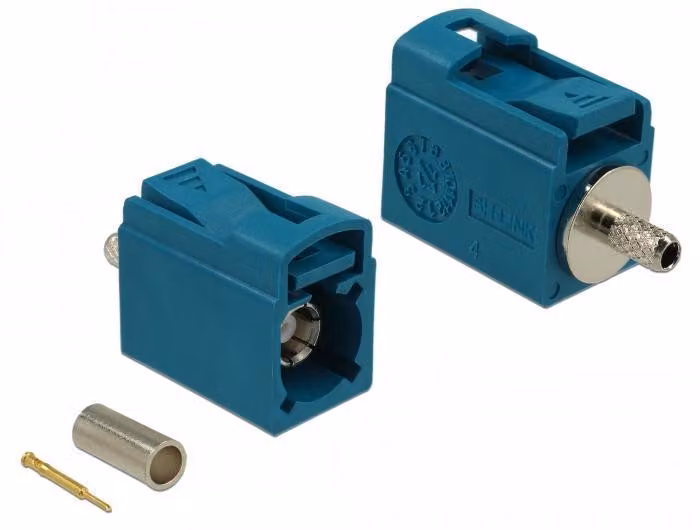 DELOCK FAKRA Z-Bu 21mm (kurz) zum Crimpen