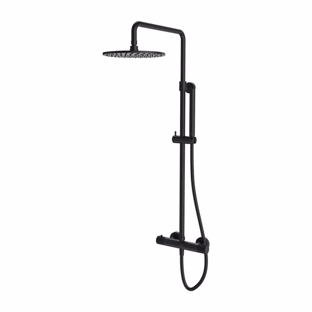 Omnires CONTOUR CT8044AT Set doccia con miscelatore termostatico, antracite