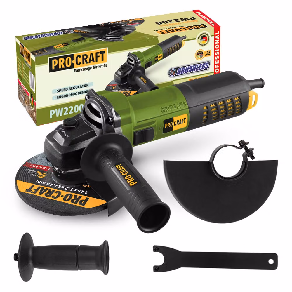 Smerigliatrice angolare Procraft PW2200