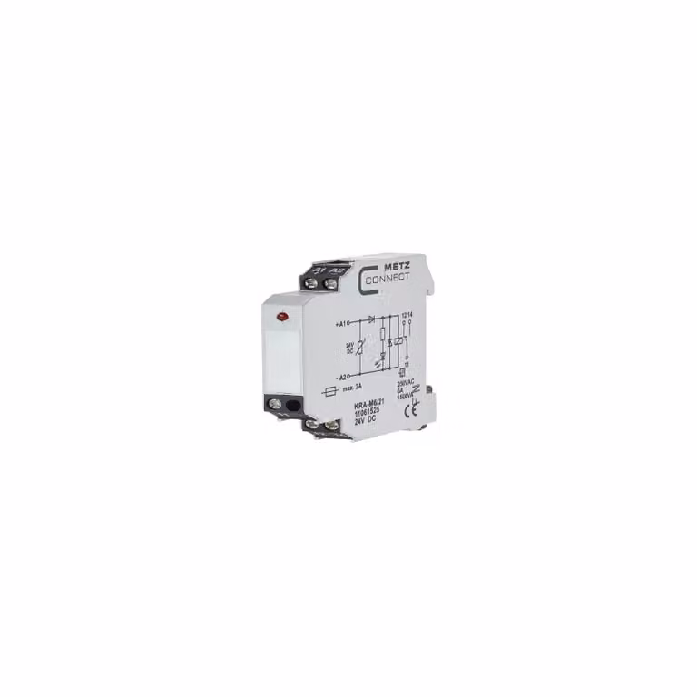 Modulo di accoppiamento Metz Connect KRA-M6/21 24DC 11061525