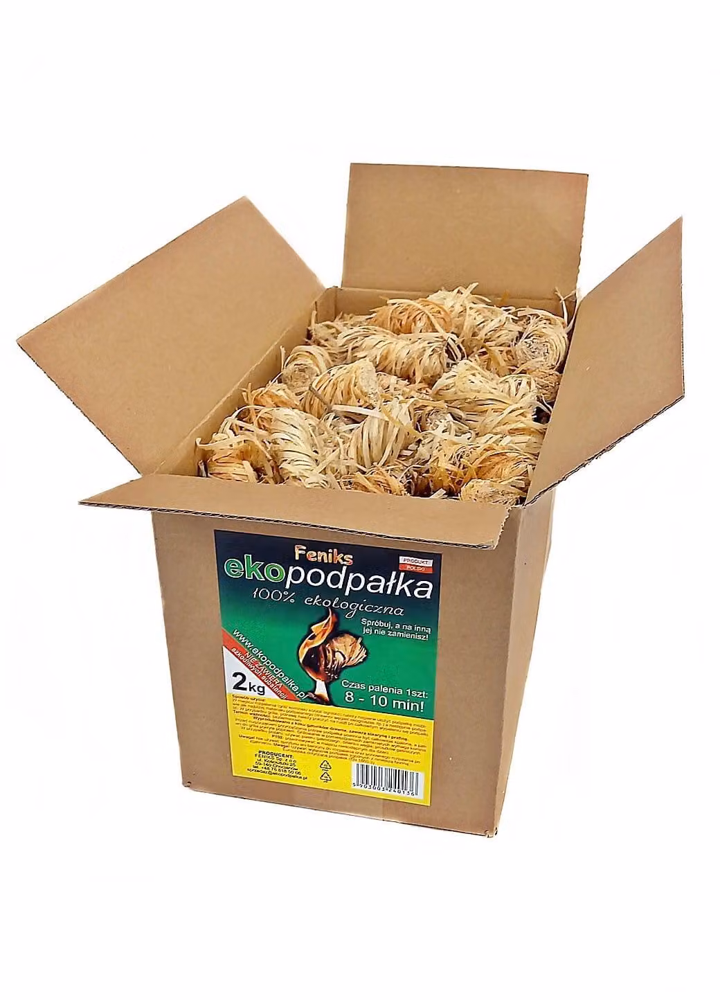 2 kg accendifuoco Phoenix eco accendifuoco lana accendifuoco legno accendifuoco barbecue accendifuoco BioBBQ