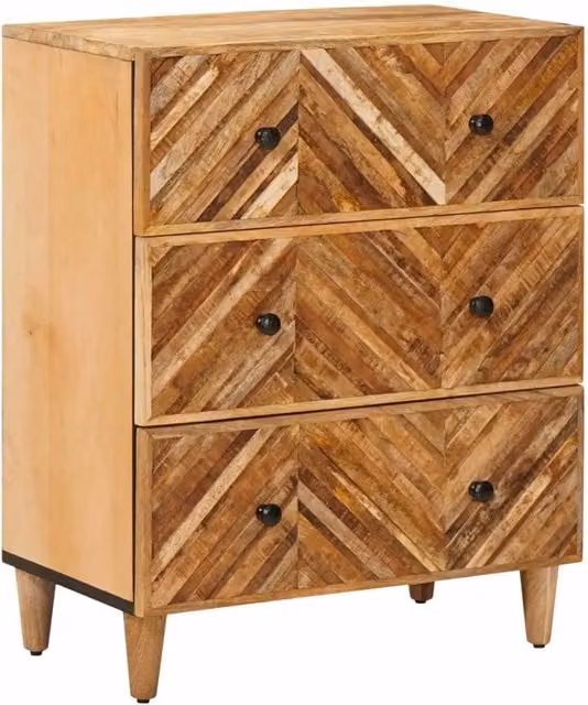 Armadi di Stoccaggio 60 x 33,5 x 75 cm Legno di mango massello 4018919