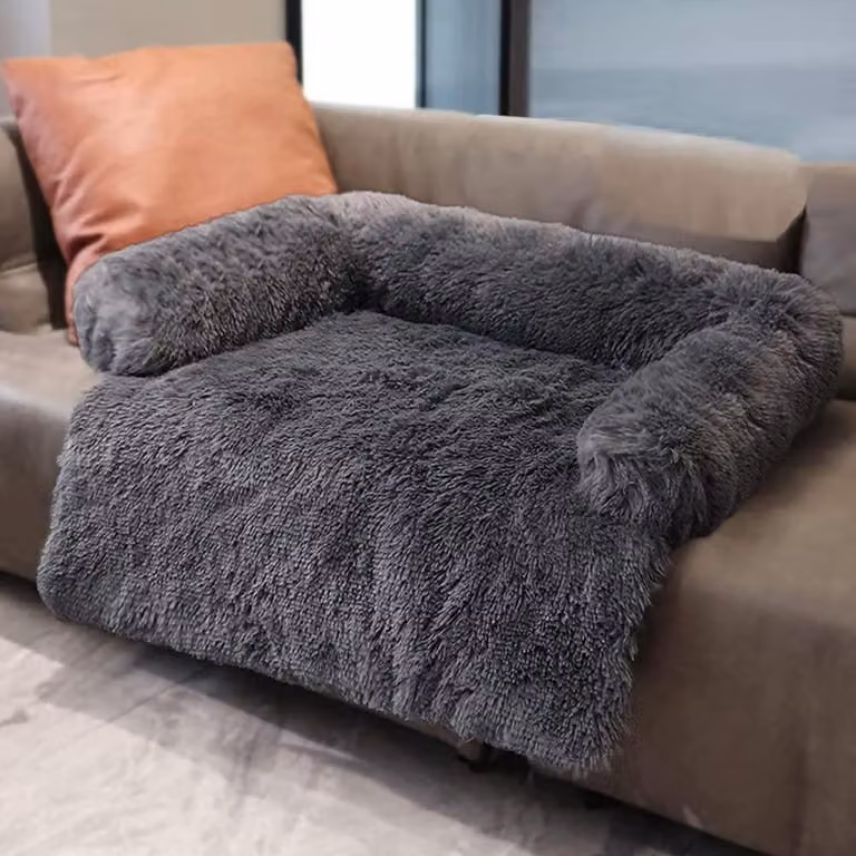 Cuccia per cani XXL, morbidissima, lavabile e antiscivolo, ideale per divano e bagagliaio