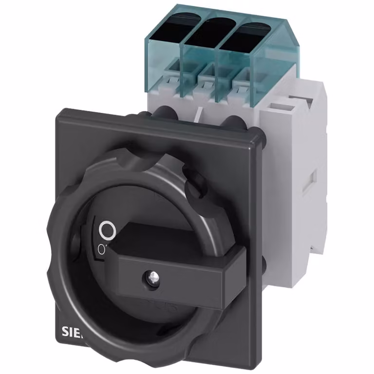 Interruttore sezionatore Siemens 3LD3, Iu 63 A, interruttore principale a 3 poli 3LD34541TK51