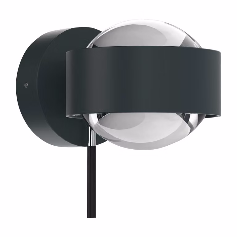Top Light Barra di faretti PUK Mini Wall+, dimmerabile, Nero, Soggiorno / Sala da pranzo, Metallo, Design, Applique a LED