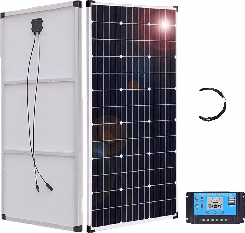 Kit pannello solare 12 V, potenza 300 W/320 W, 2 pannelli inclusi, 320 W 2 pezzi 160 W Set