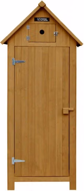 Armadio da giardino CABANON - 77 x 54.5 x 179 cm - Marrone