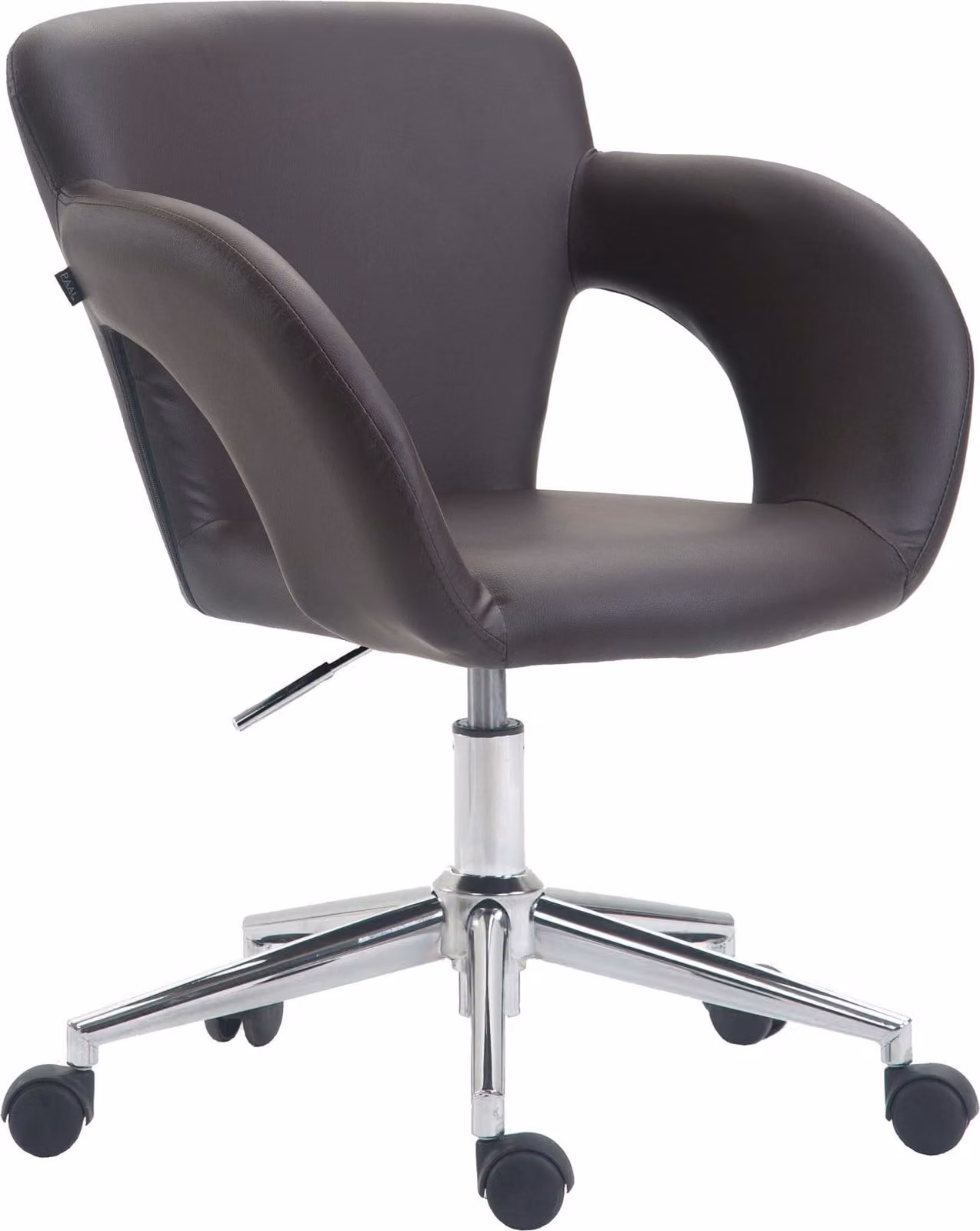 Sedia da ufficio Edison marrone