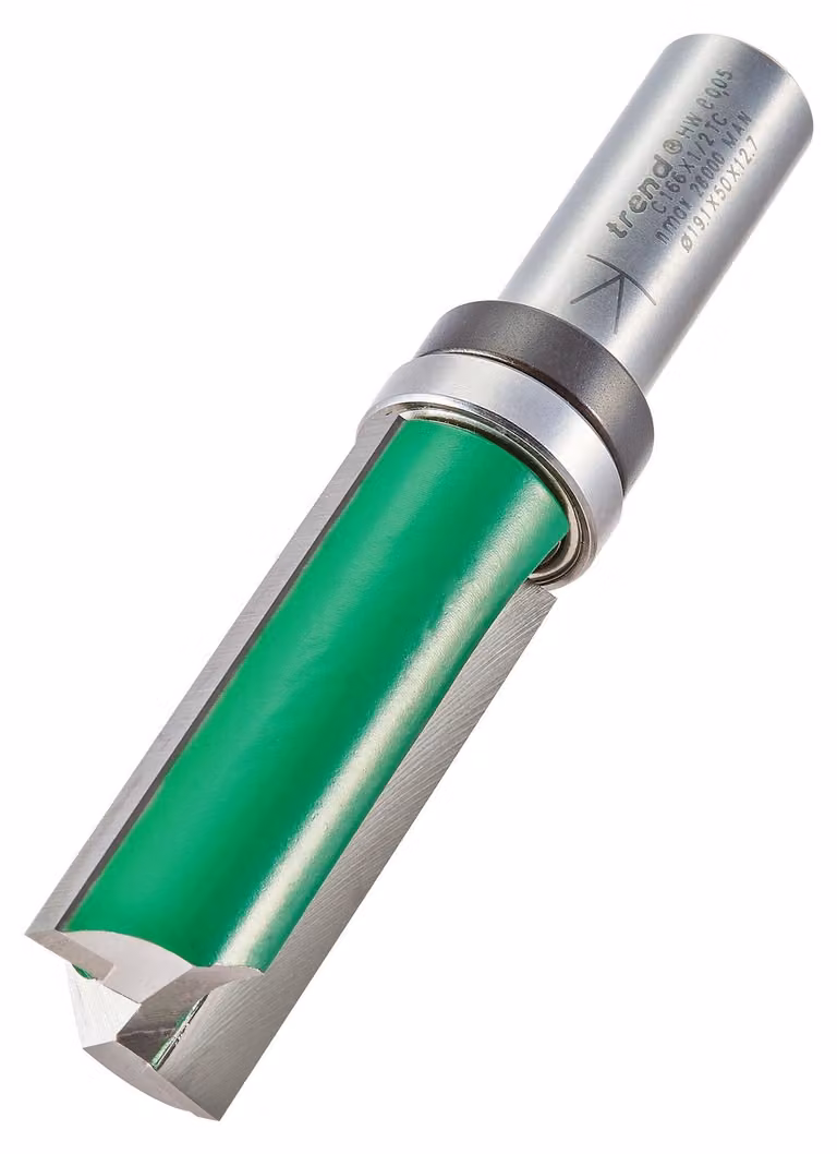 Trend CraftPro, fresa a profilo guidata, gambo da 1/2 pollice, diametro di taglio di 19,1 mm