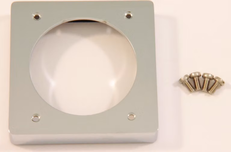 Ideal Standard telaio distanziatore ARCHIMODULE per rosone a 4 fori (83 x 332 mm) cromo
