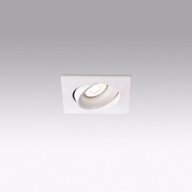 Lampada da incasso orientabile ARGÓN GU10 Bianco
