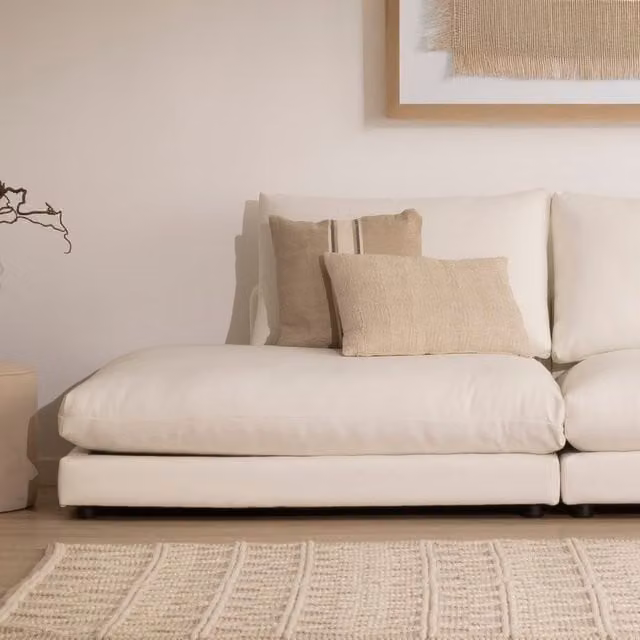 Modulo laterale aperto sinistro personalizzabile Banak Premium Tokio in legno bianco per soggiorno