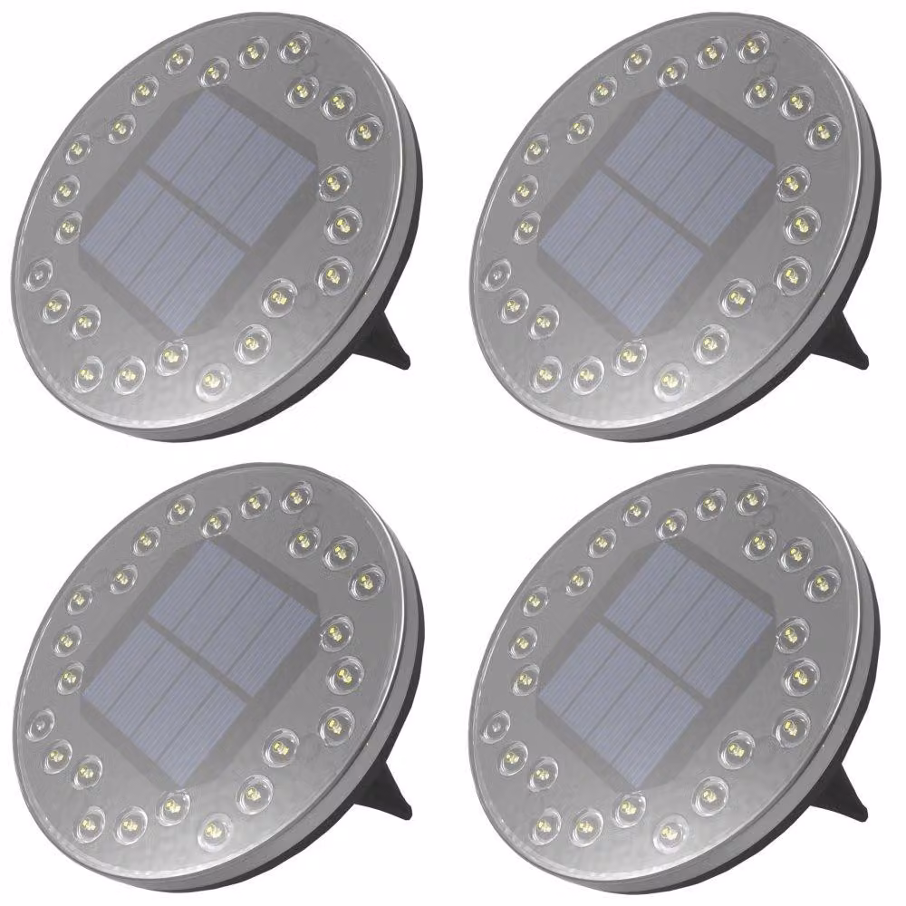 IMMAX CUTE illuminazione solare a LED per esterni, 0,45W, IP68, 4 pezzi in confezione