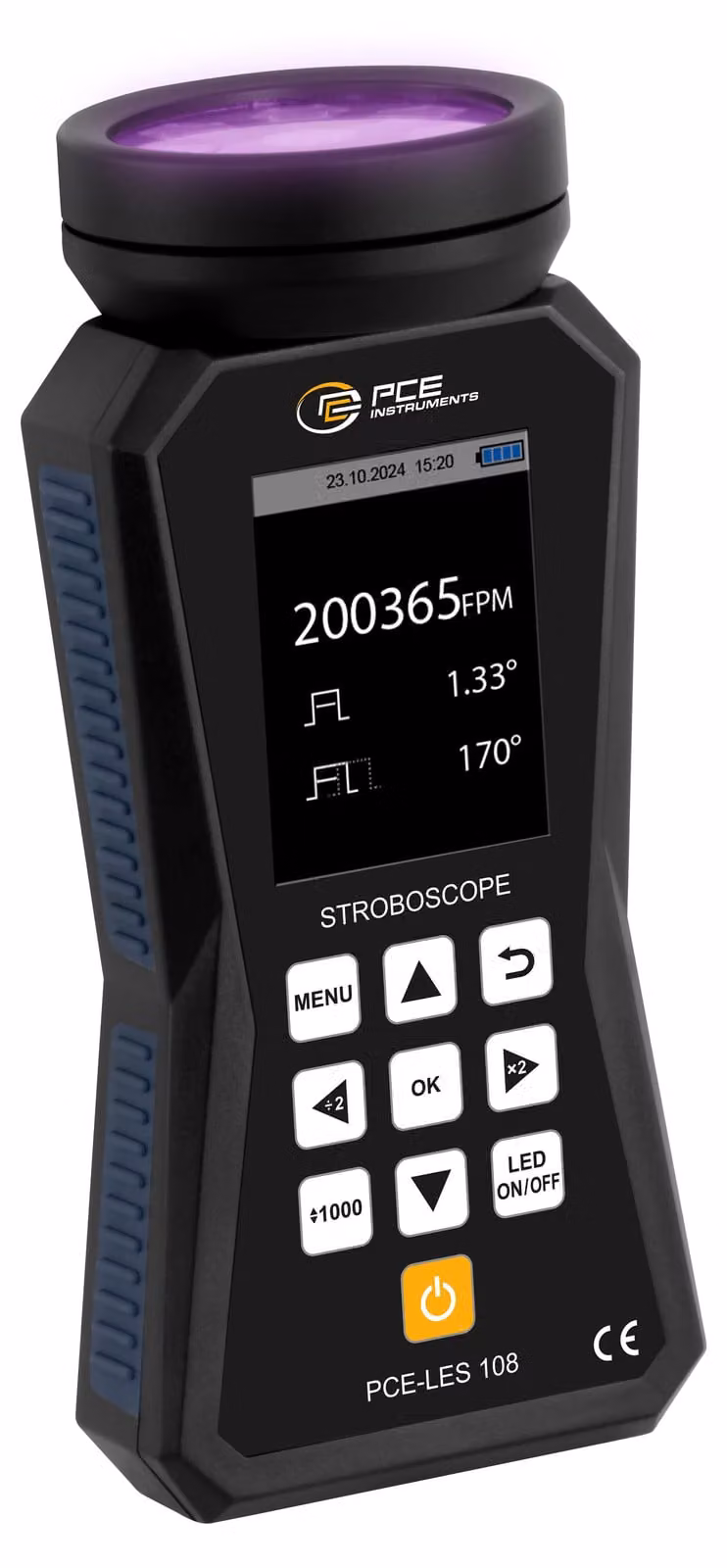 PCE Instruments, stroboscopio UV, modello PCE-LES 108UV-365