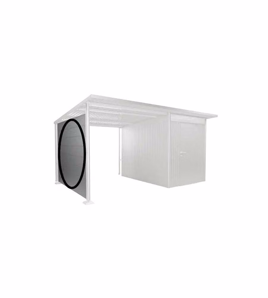 Biohort Pannello Laterale Argento Metallizzato per Casette AvantGarde A4 A8