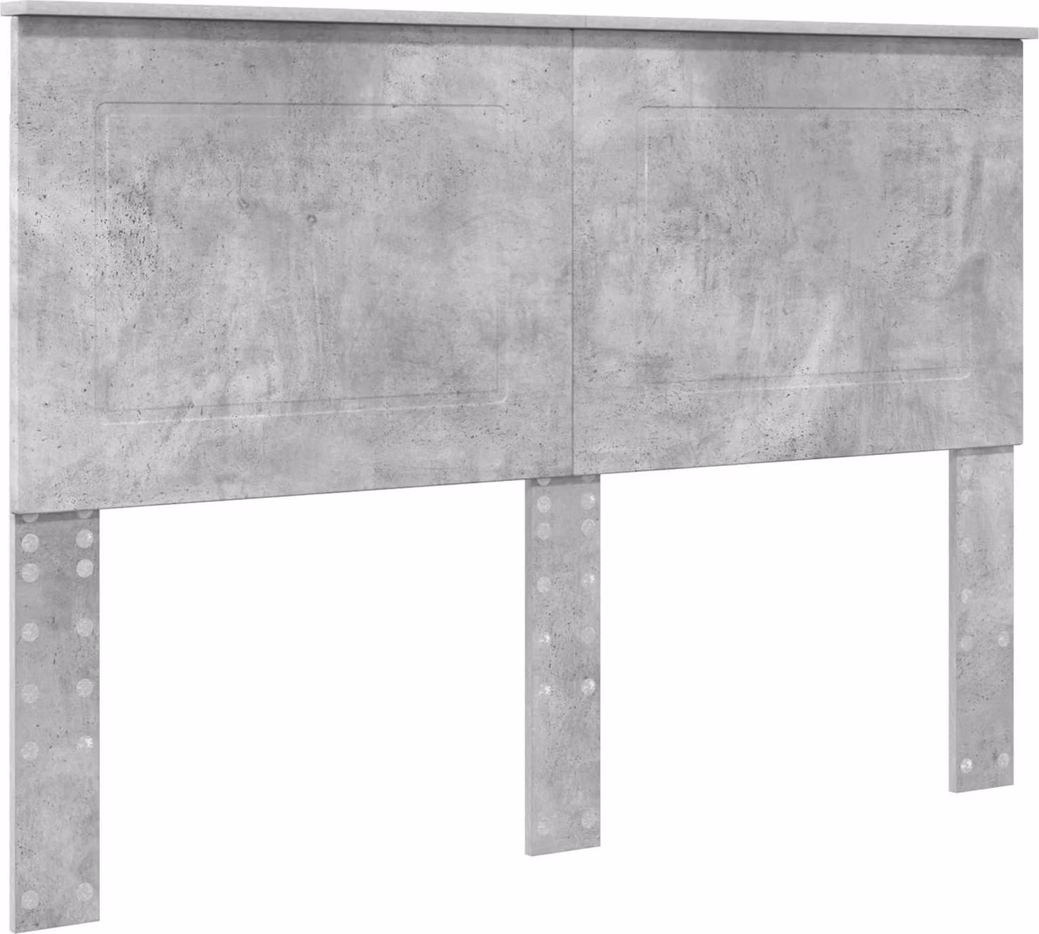 Testiera Grigio Cemento 100 cm Legno ingegnerizzato