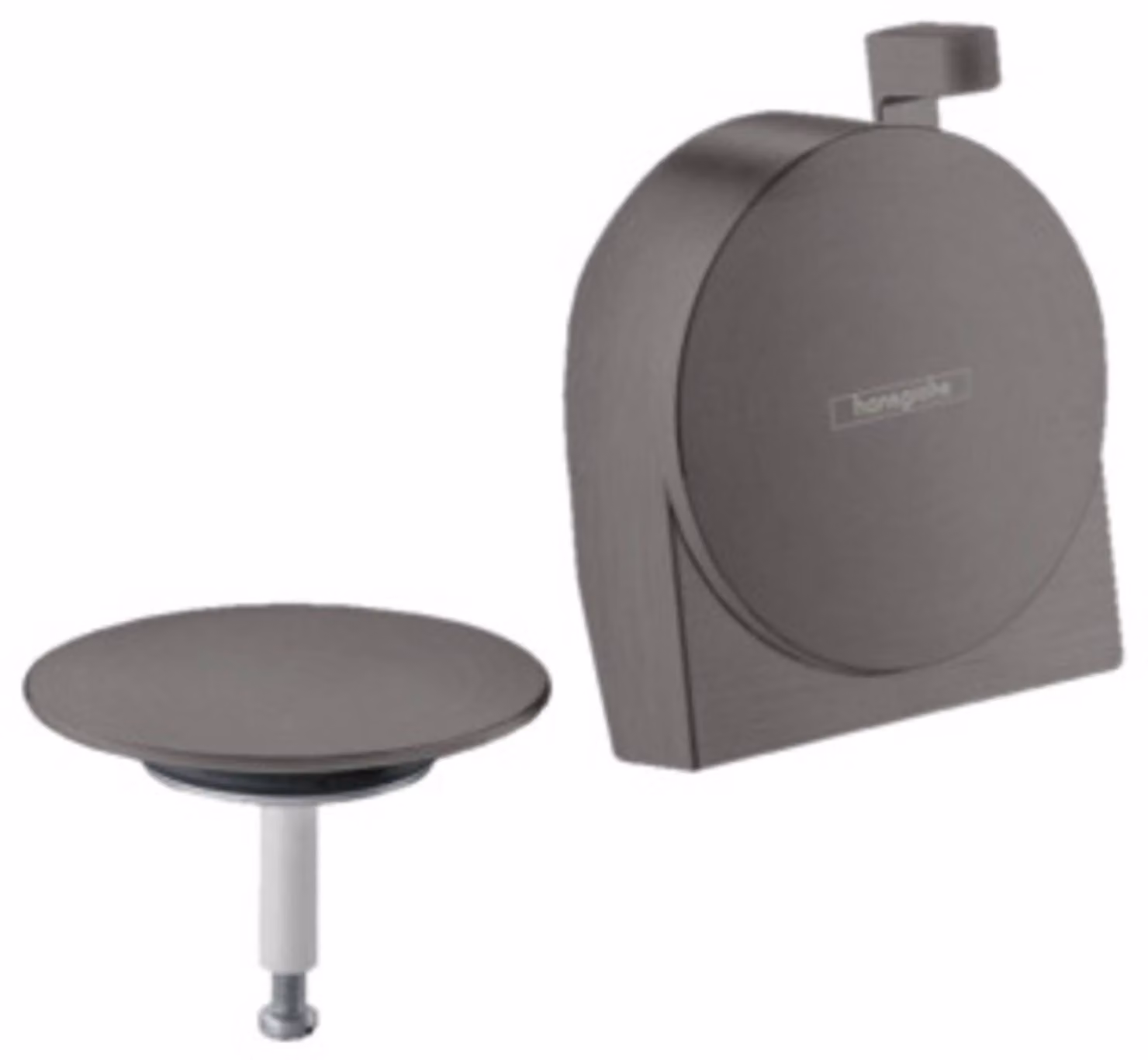 hansgrohe Exafill S set complet bec de baignoire, drain et trop-plein, 58117340, 58117340